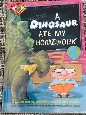 Hardcover Dinosaur Book NWT